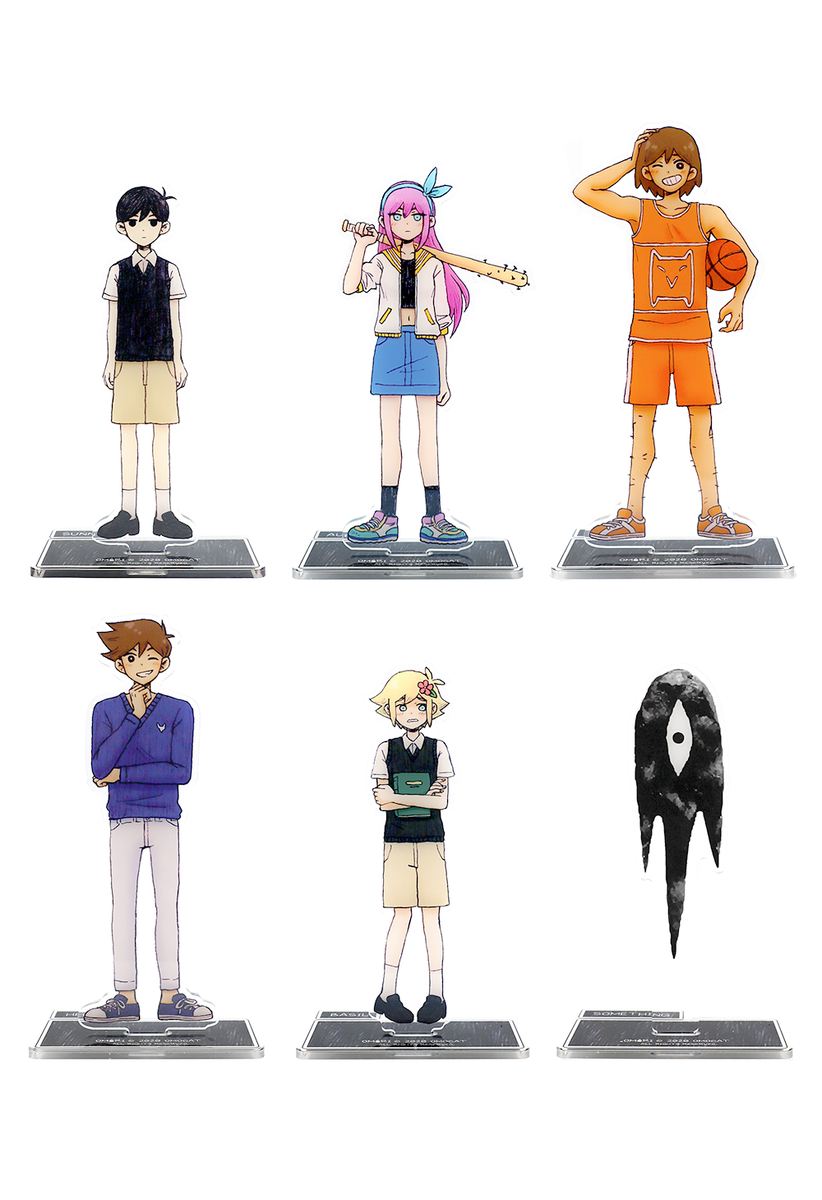 OMORI FARAWAY TOWN Character Acrylic Stands – OMOCAT OMORI FARAWAY TOWN Character Acrylic Stands – OMOCAT