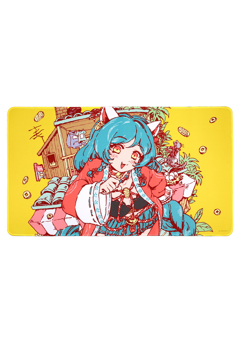 OMOCAT CATGIRL Desk Mat OMOCAT CATGIRL Desk Mat