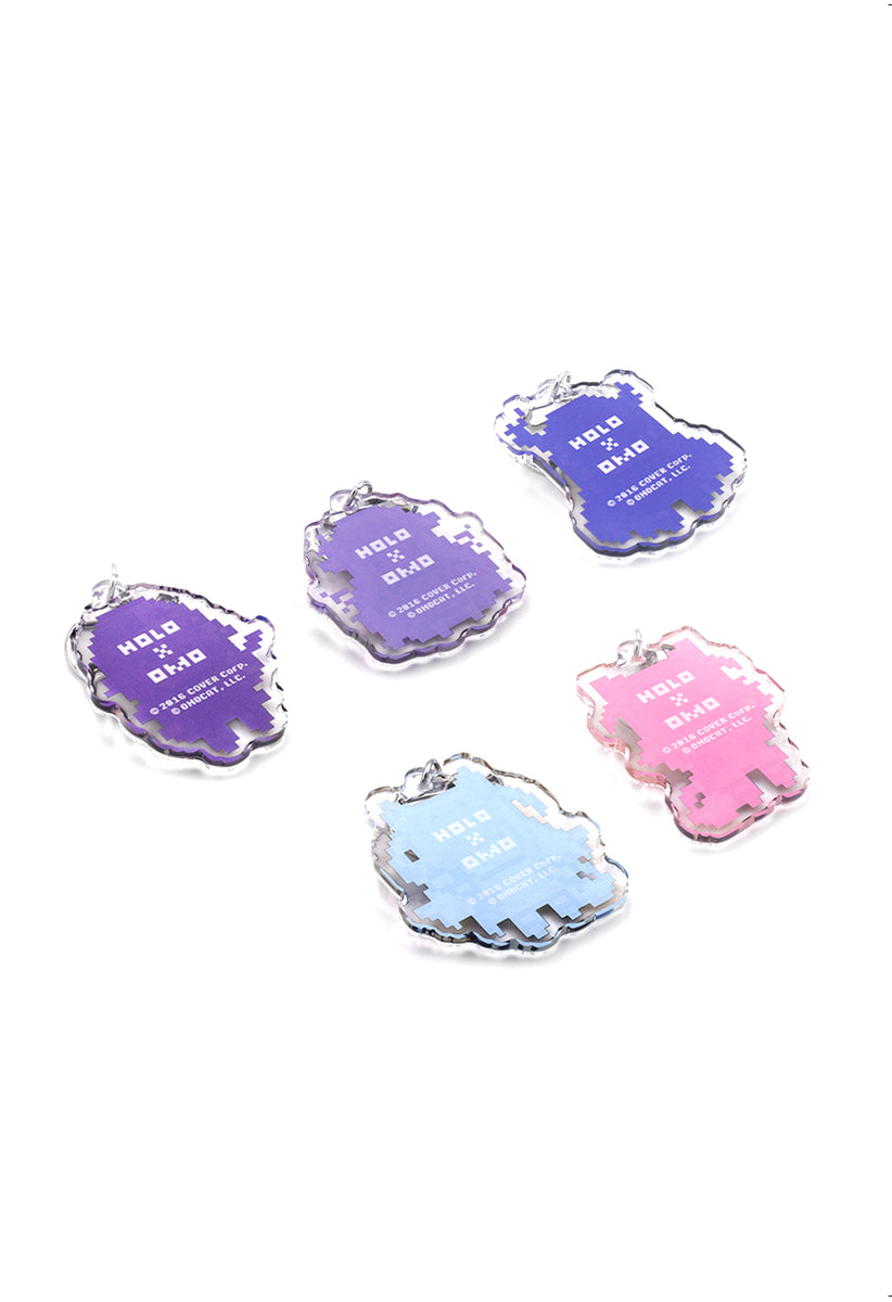 PIXEL holoAdvent Acrylic Keychain – OMOCAT