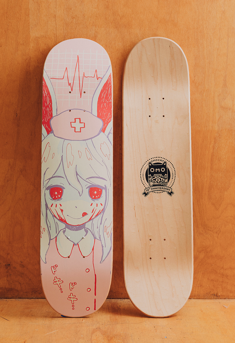 NURSEBUNNY Skate Deck – OMOCAT