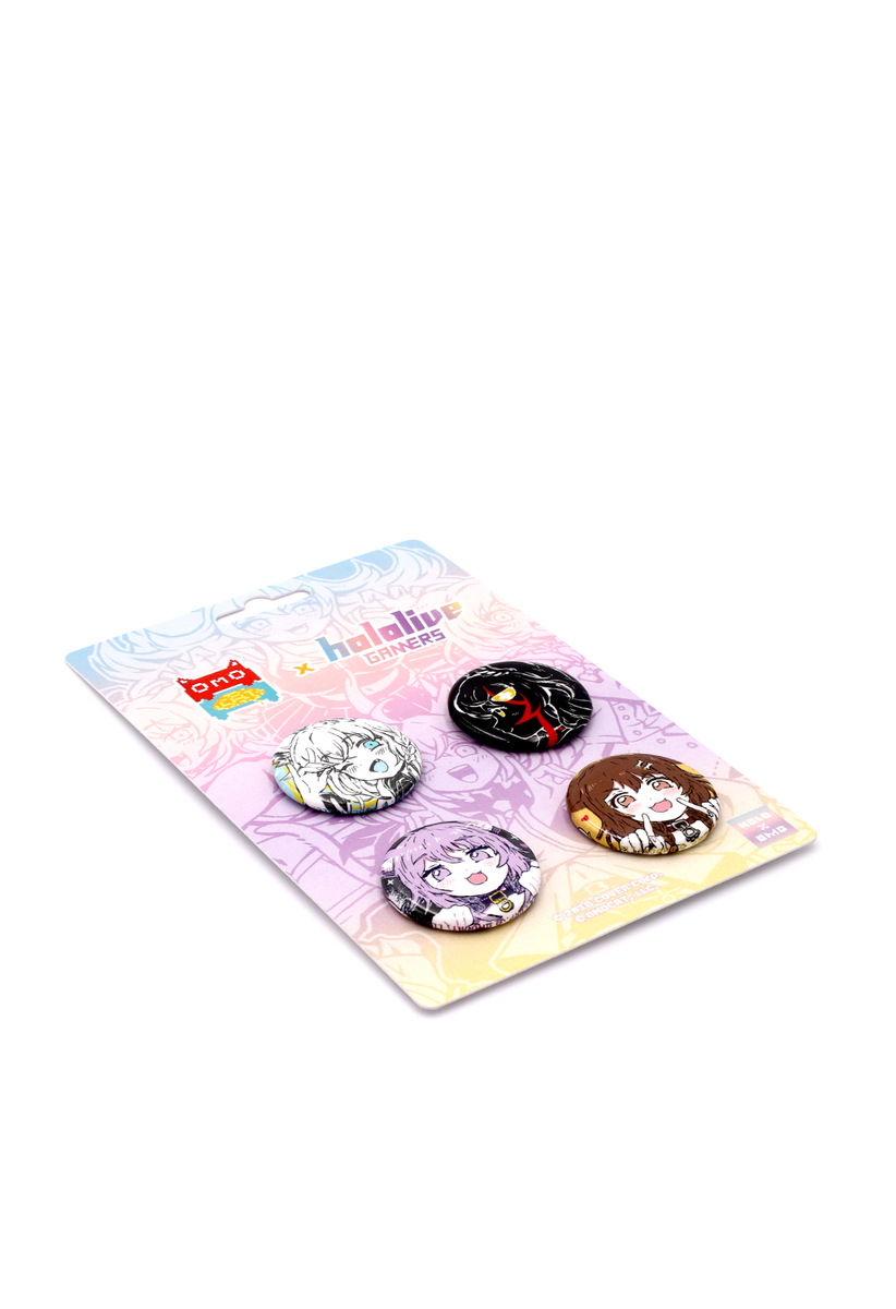 新品｜hololive OMOCAT ホロライブインドネシア ピンバッジ3セット hololive GAMERS Button Pin Set – OMOCAT
