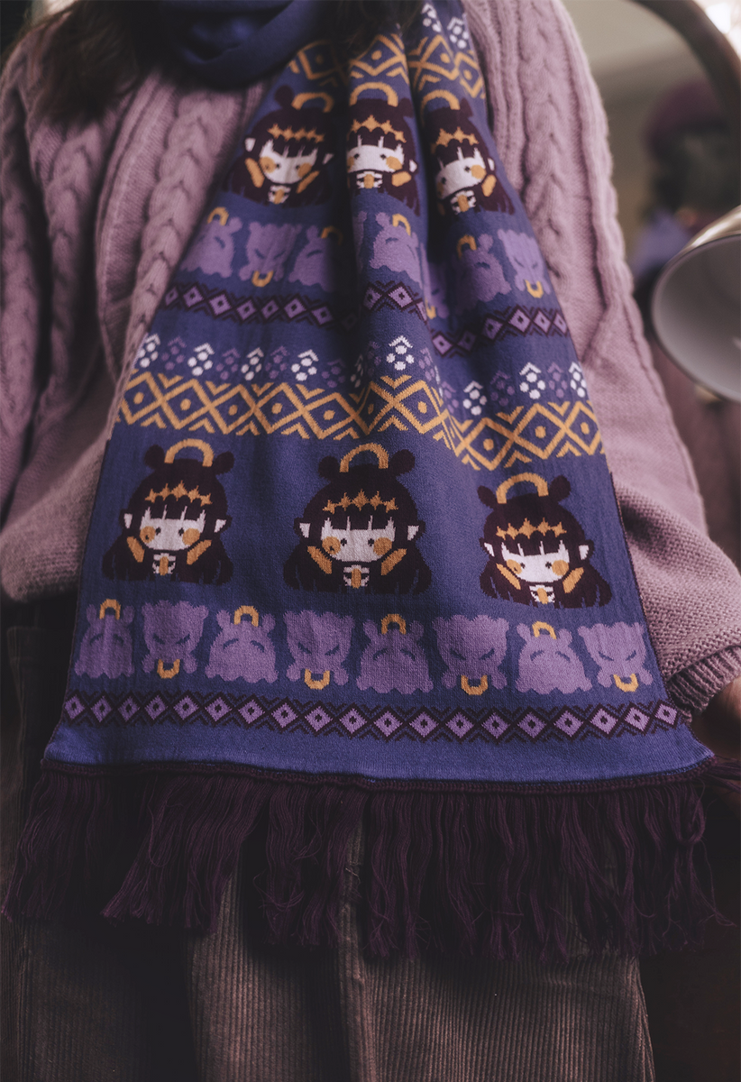 お歳暮 時期 NINOMAE INA'NIS Knit Scarf – OMOCAT 小物