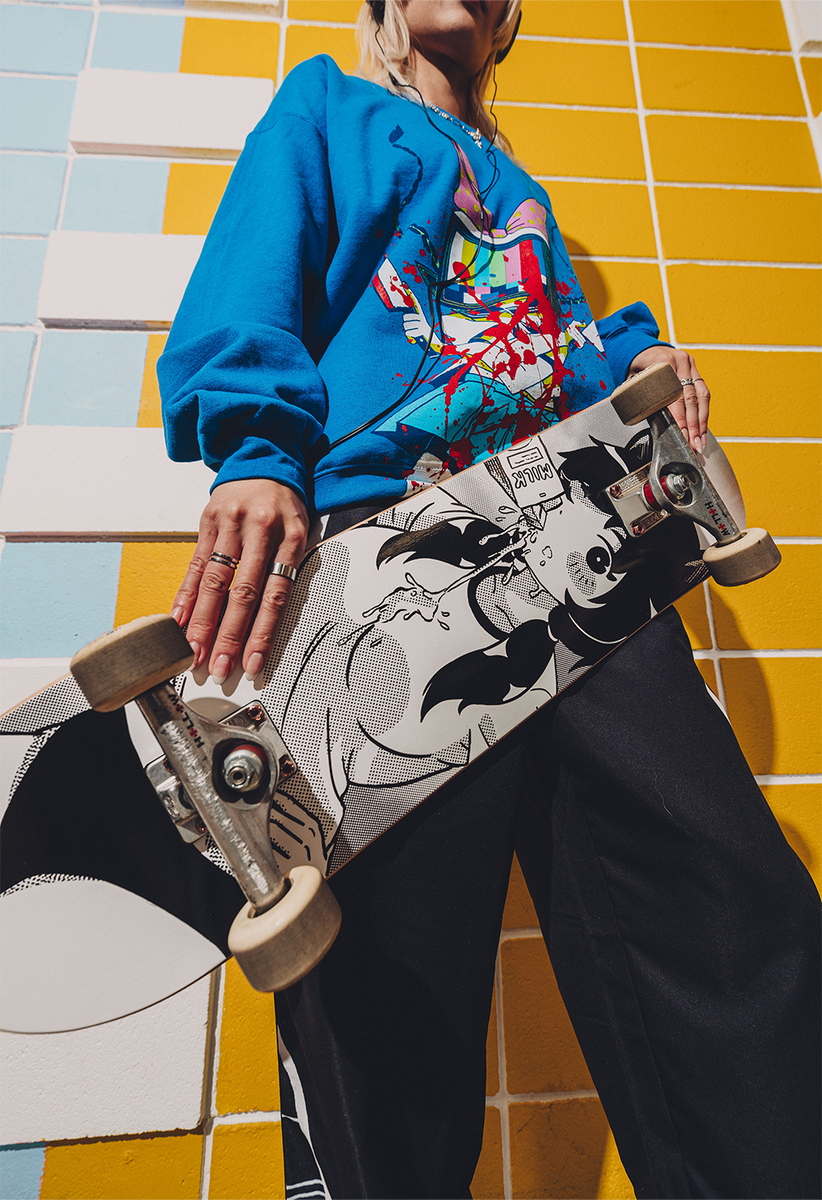 MILKGIRL Skate Deck – OMOCAT