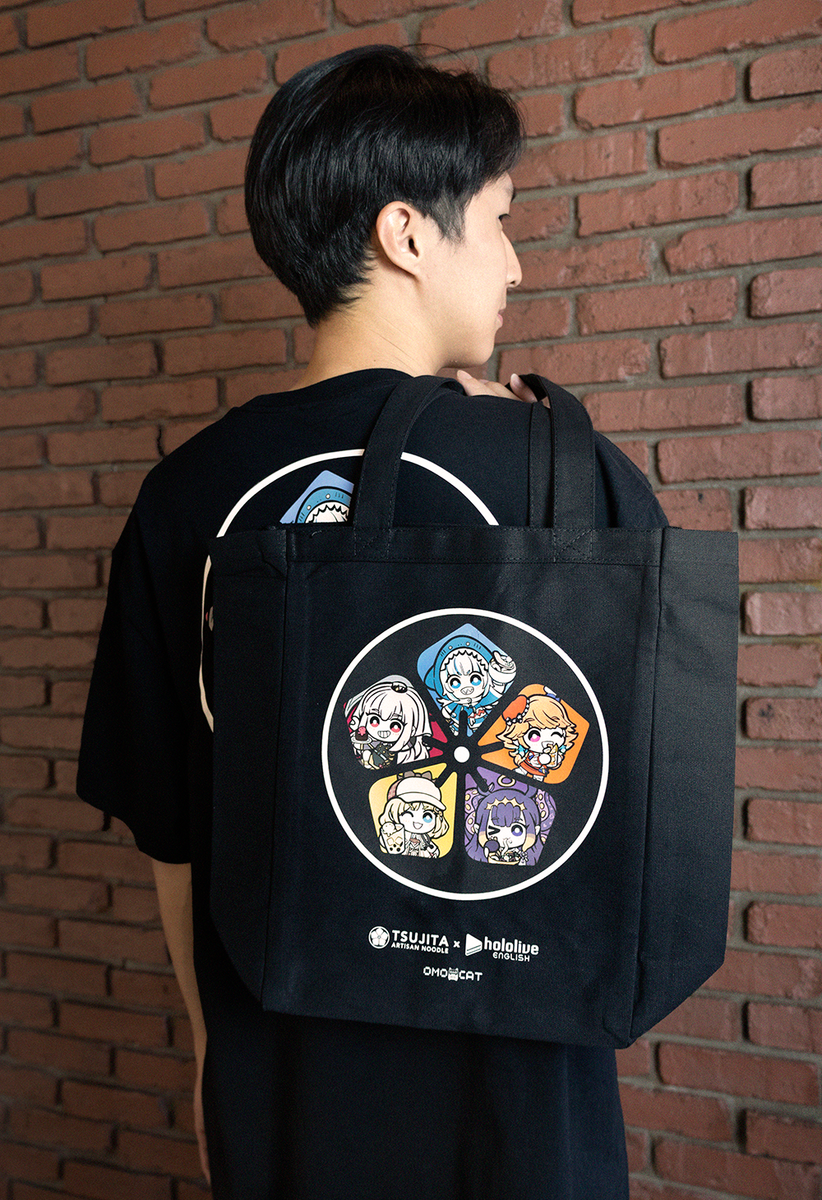 Tsujita x holoMyth Tote Bag – OMOCAT