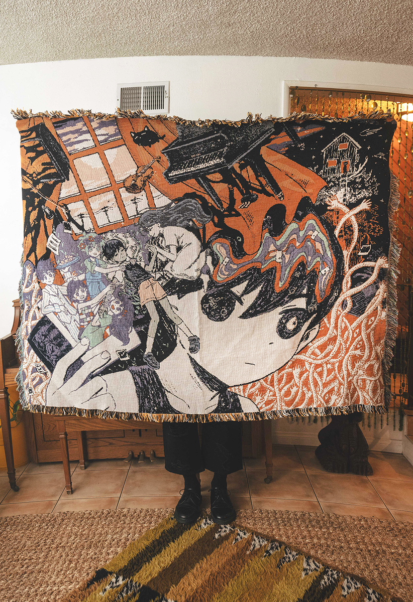 SPACES IN-BETWEEN Woven Blanket – OMOCAT