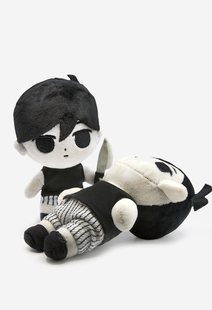 Sunny Plush Toy Cute Omori Stuffed Doll Black Hair Figure Stuffed