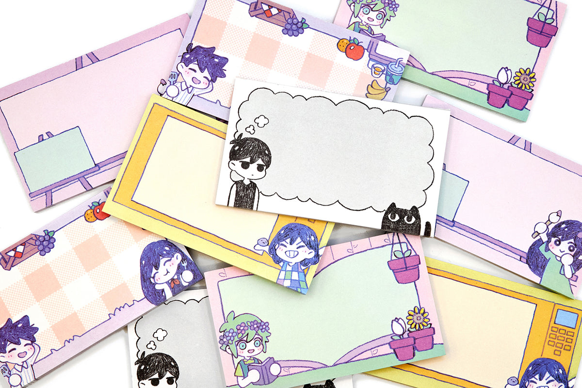 OMORI Mini Memo Pad Set OMOCAT