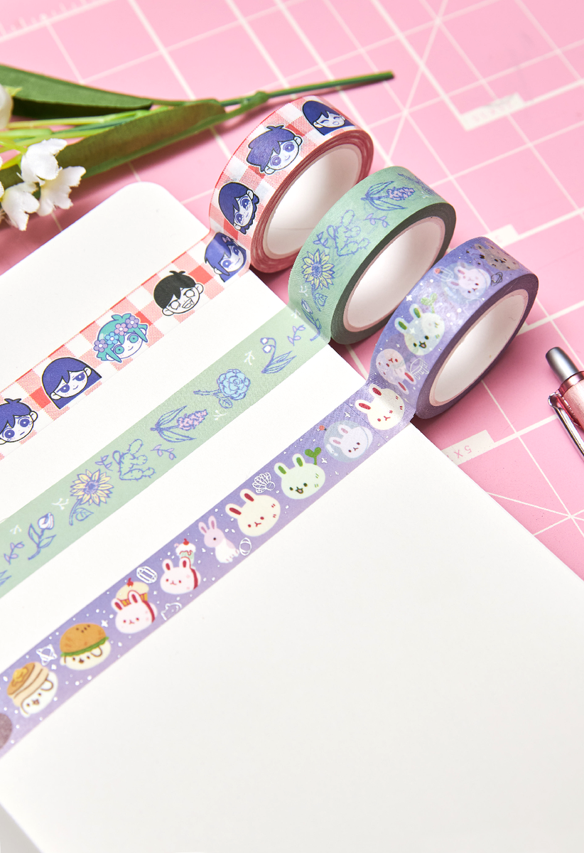 HEADSPACE Washi Tape Set OMOCAT