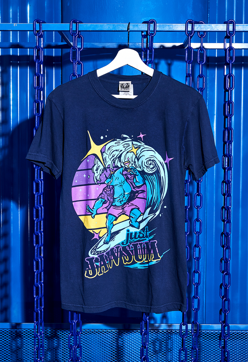 CLAWS JAWS ジョーズ パロディ Tシャツ 映画 ムービー アニマル