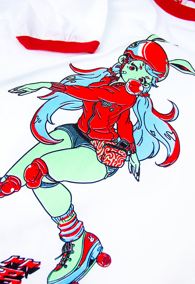 SAFETY FIRST Ringer Shirt – OMOCAT
