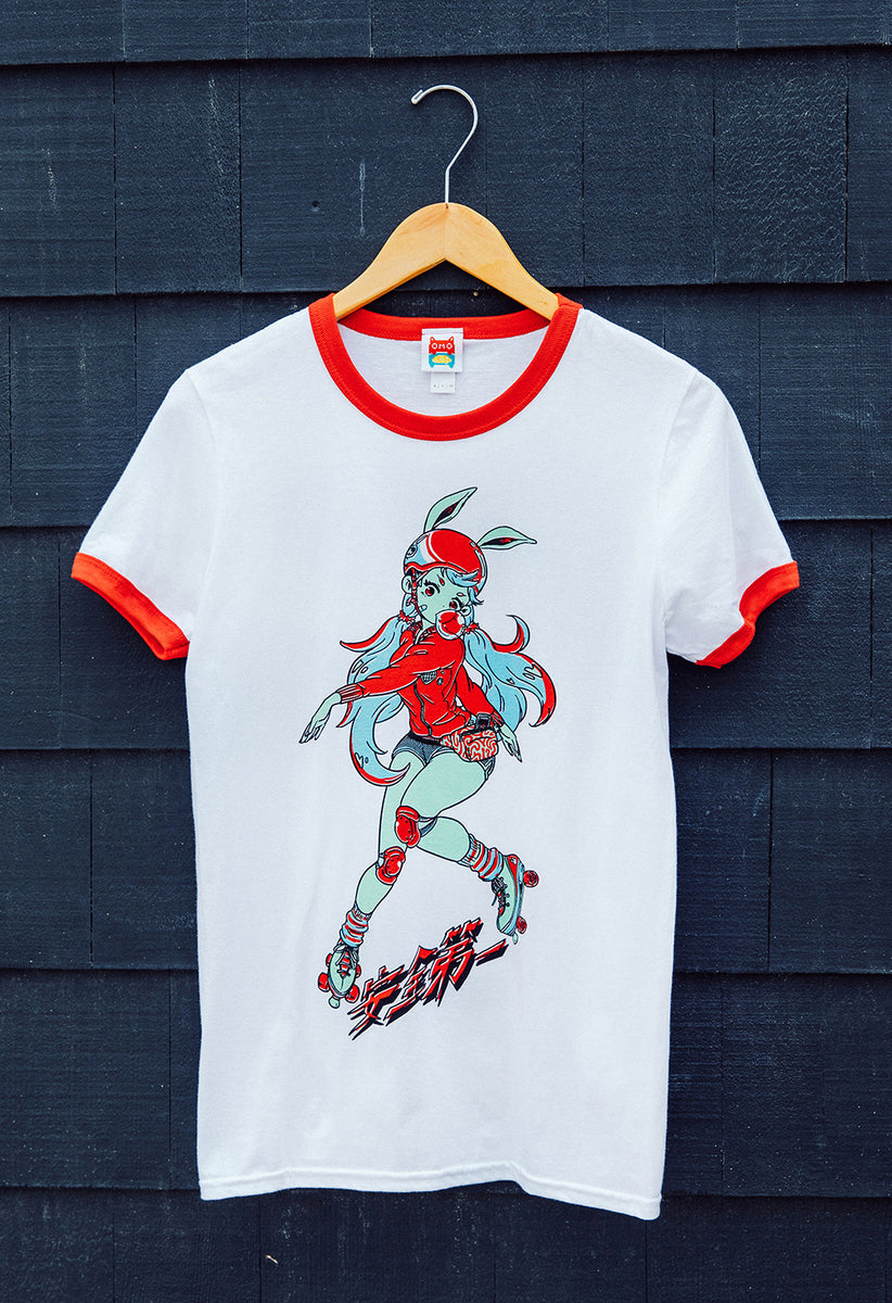 SAFETY FIRST Ringer Shirt – OMOCAT