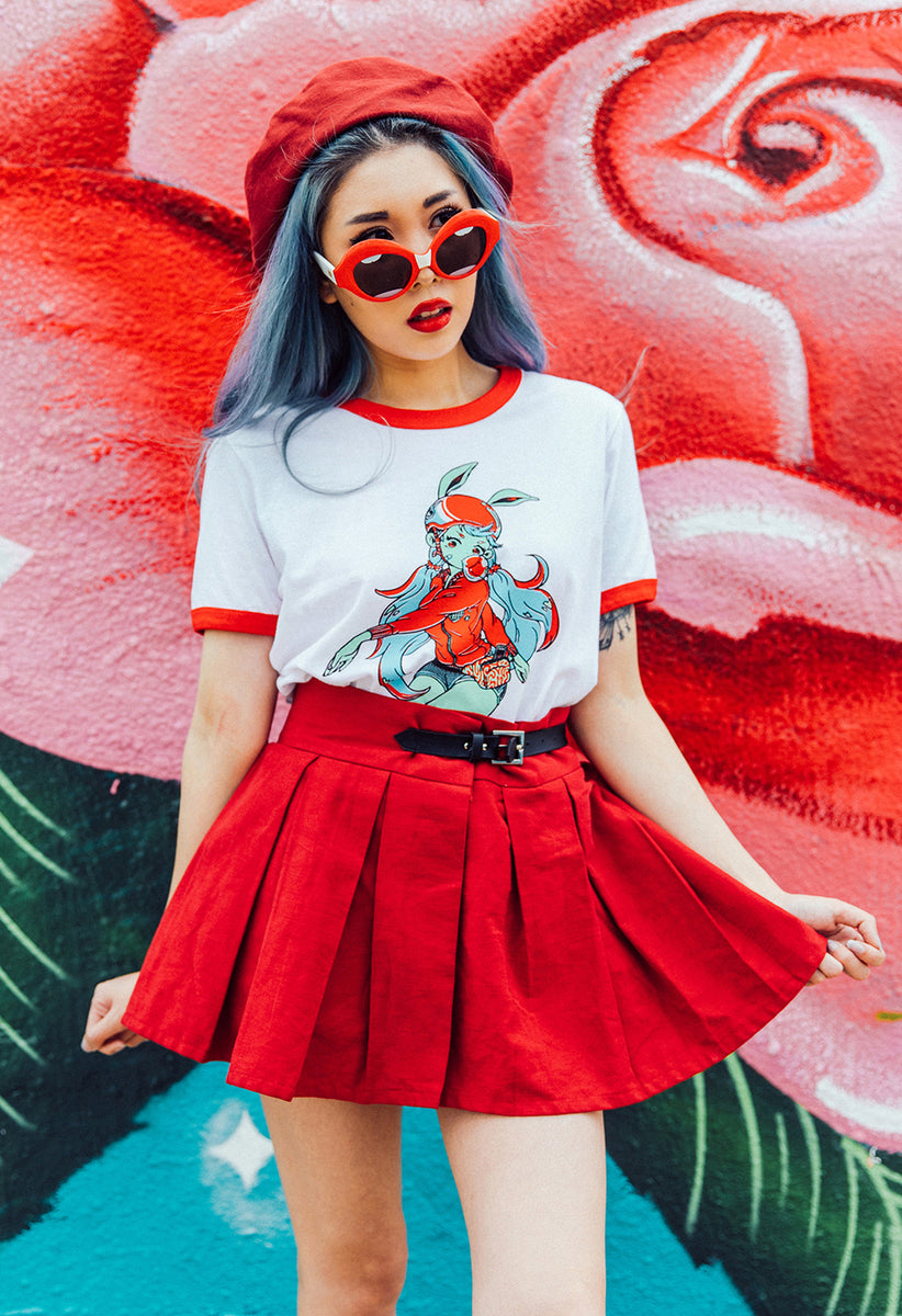 SAFETY FIRST Ringer Shirt – OMOCAT