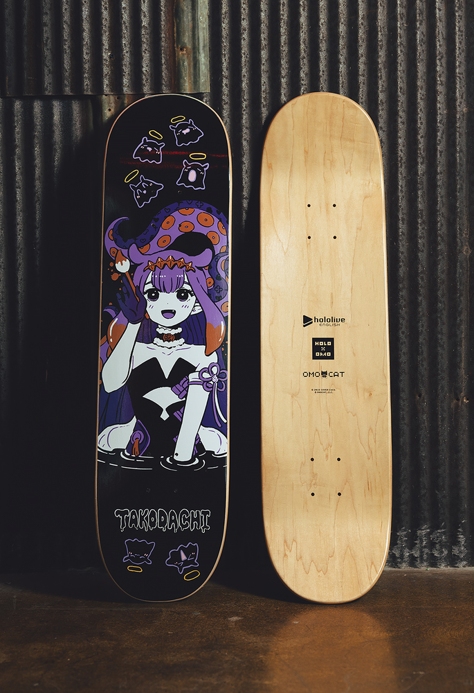 NINOMAE INA'NIS Skate Deck – OMOCAT NINOMAE INA'NIS Skate Deck – OMOCAT