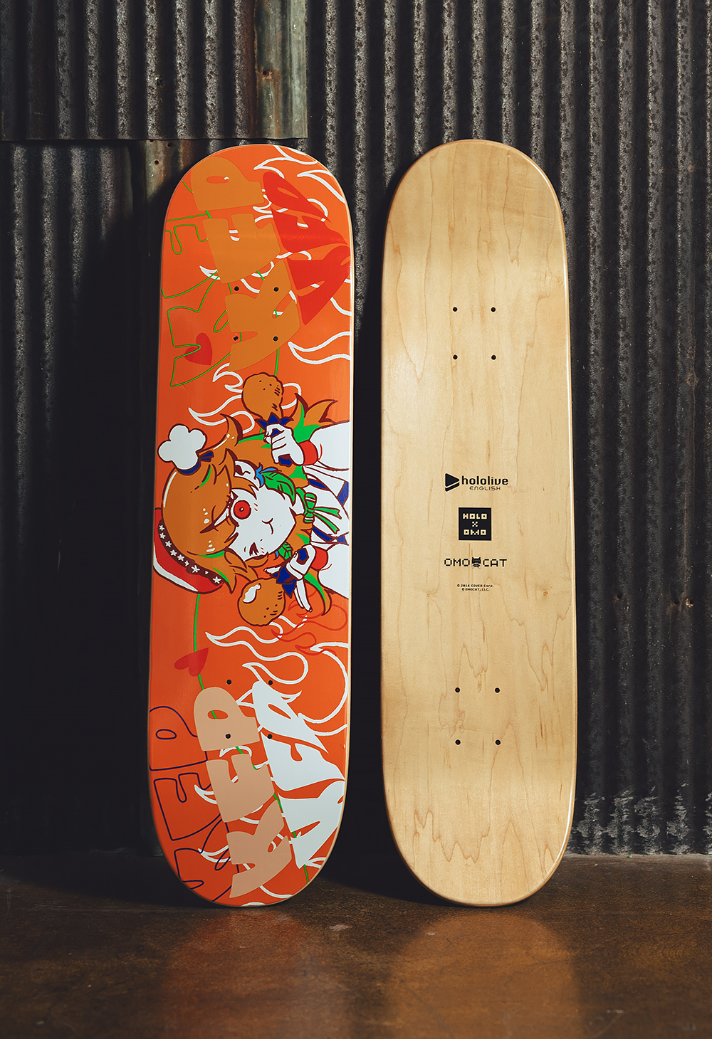 TAKANASHI KIARA Skate Deck – OMOCAT TAKANASHI KIARA Skate Deck – OMOCAT