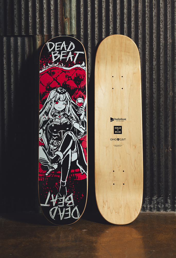 MORI CALLIOPE Skate Deck – OMOCAT MORI CALLIOPE Skate Deck – OMOCAT
