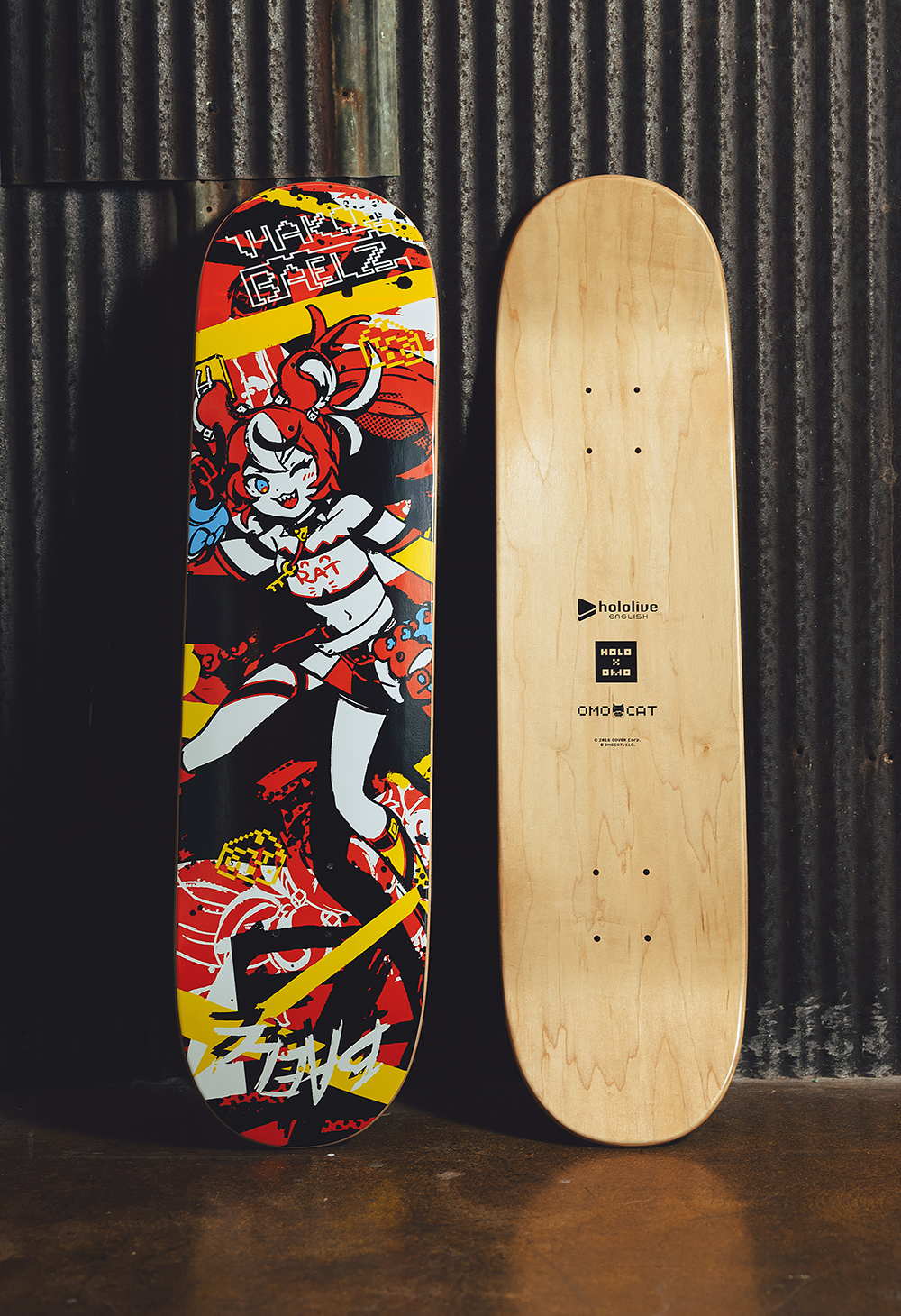 HAKOS BAELZ Skate Deck – OMOCAT HAKOS BAELZ Skate Deck – OMOCAT