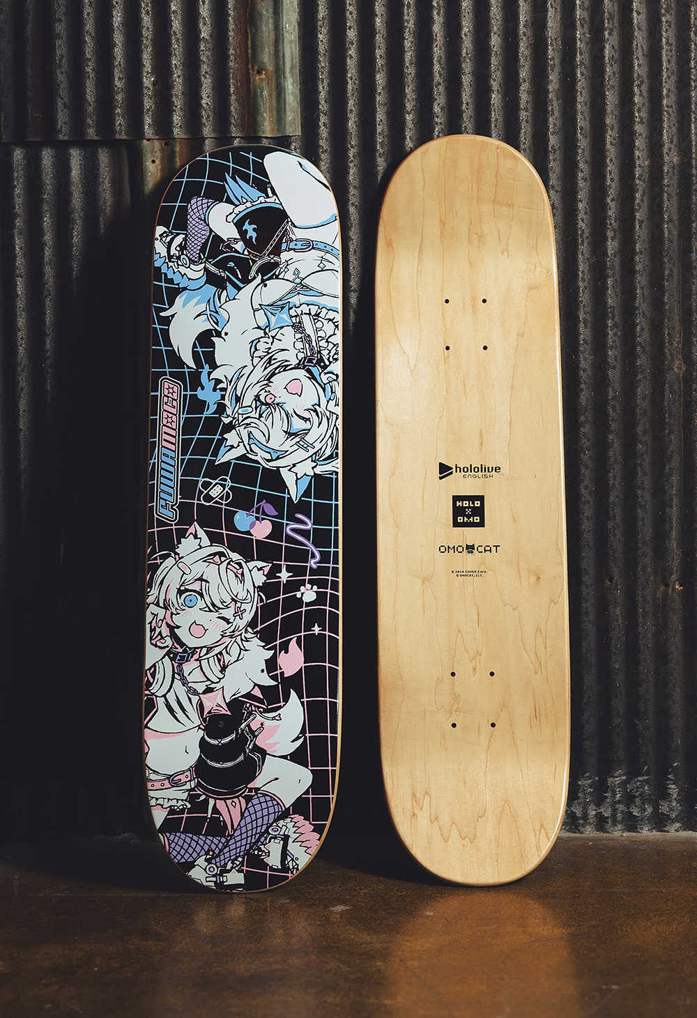 FUWAMOCO Skate Deck – OMOCAT FUWAMOCO Skate Deck – OMOCAT
