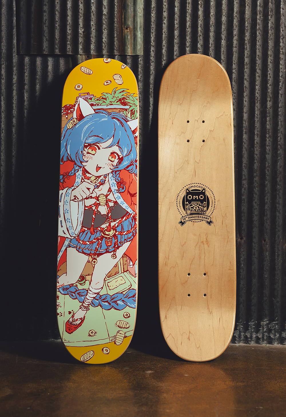 SKATE DECKS – OMOCAT
