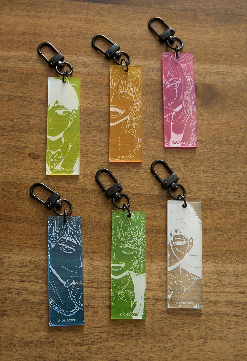 【新品】OMORI オモリタッグフォトアクリルキーホルダー OMORI Illustration Frosted Keychains – OMOCAT
