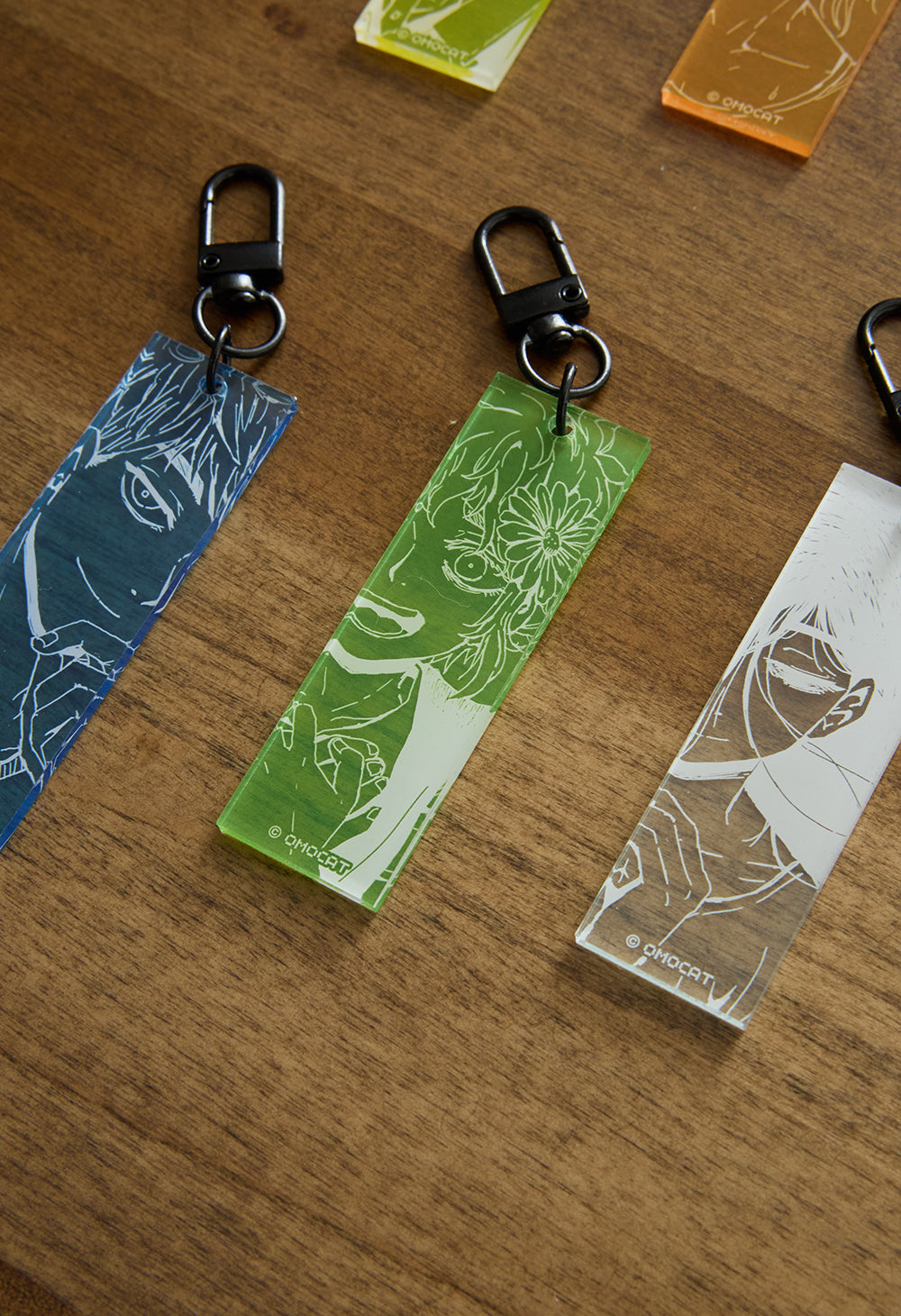 
                  
                    OMORI Illustration Frosted Keychains
                  
                