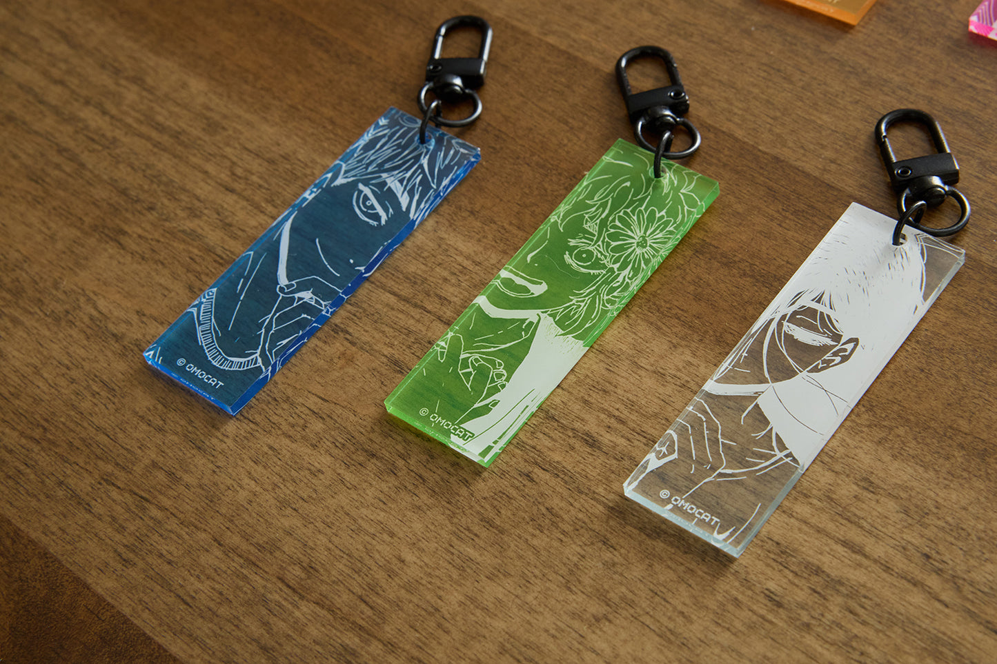 
                  
                    OMORI Illustration Frosted Keychains
                  
                