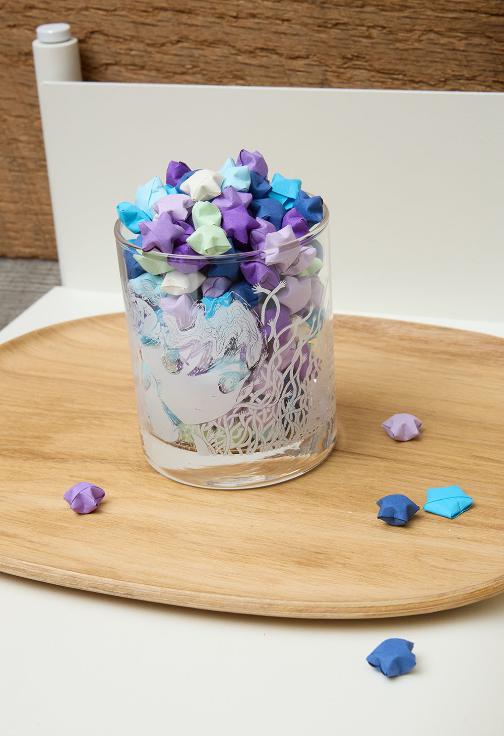 
                  
                    SPACES IN-BETWEEN Clear Glass Cup
                  
                