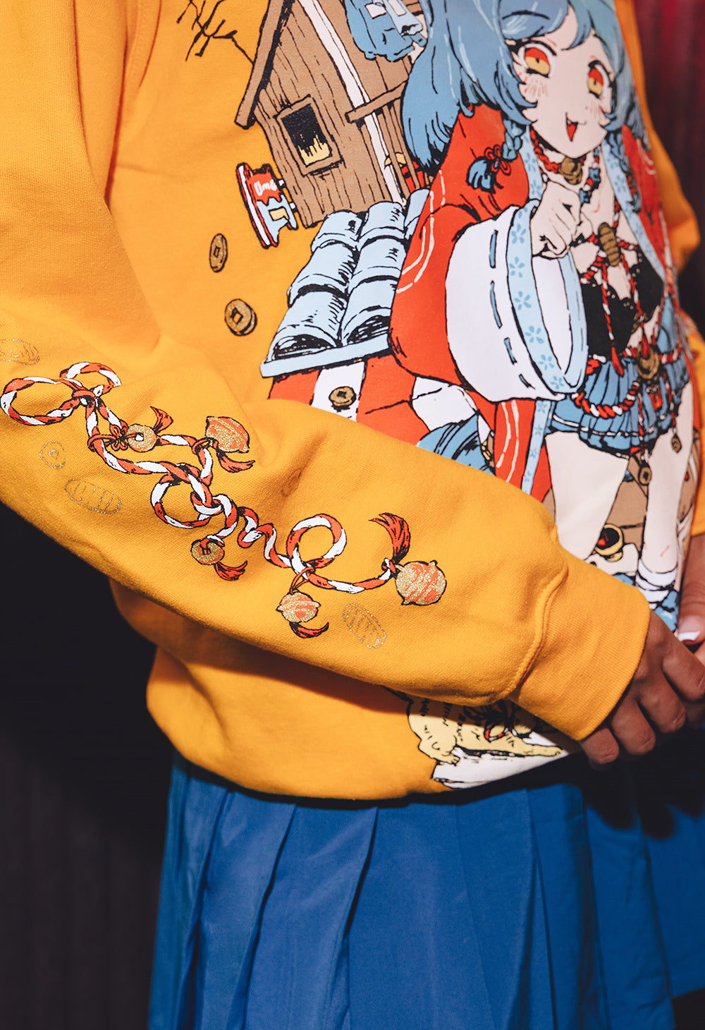 
                  
                    OMOCAT CATGIRL Gold Sweater
                  
                