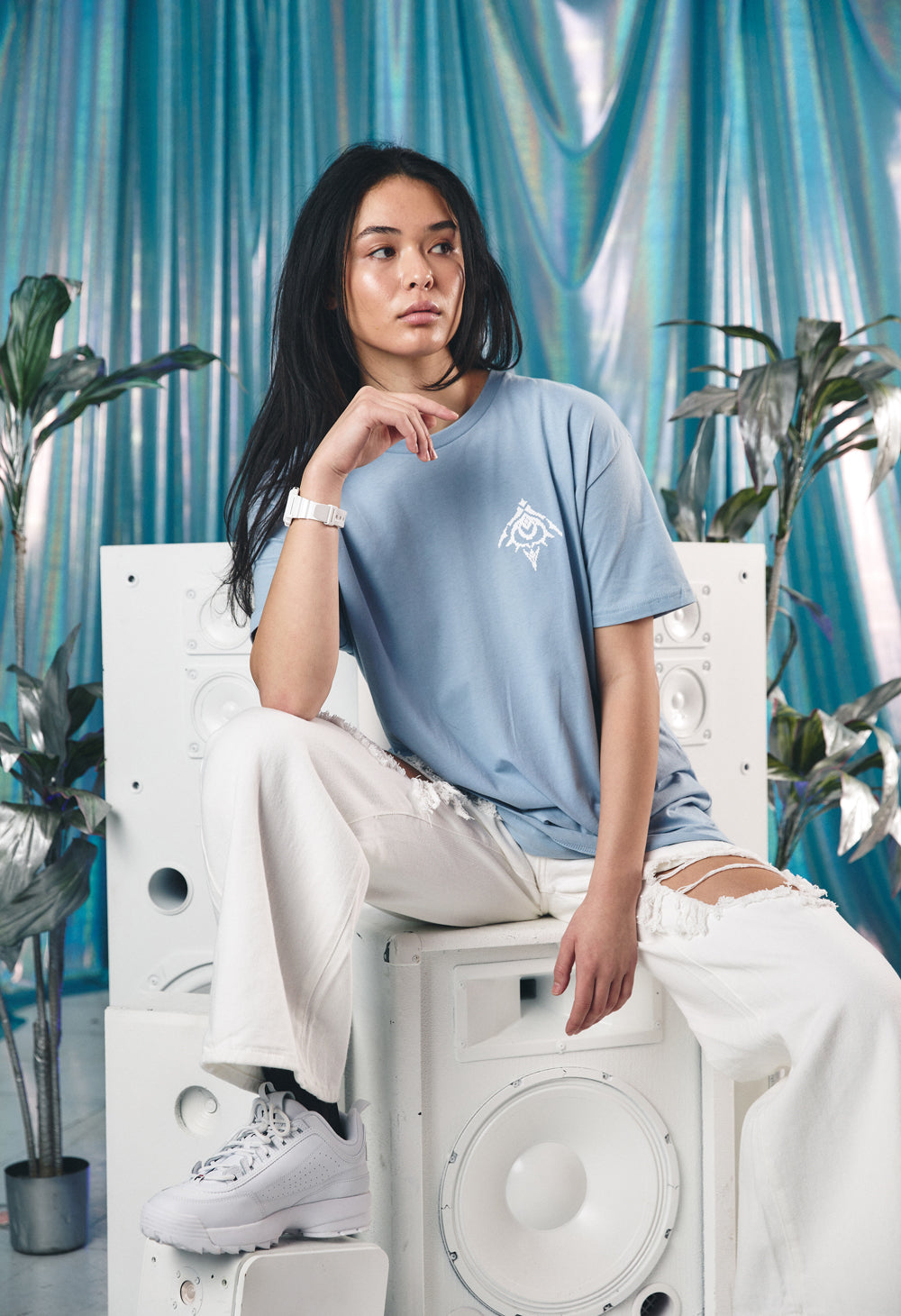 8egreedy Tシャツ Regista コラボ　Lサイズ REGIS ALTARE holoMeet T-Shirt – OMOCAT
