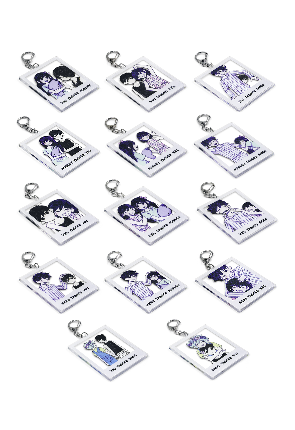 
                  
                    OMORI Tag Photo Acrylic Keychains
                  
                