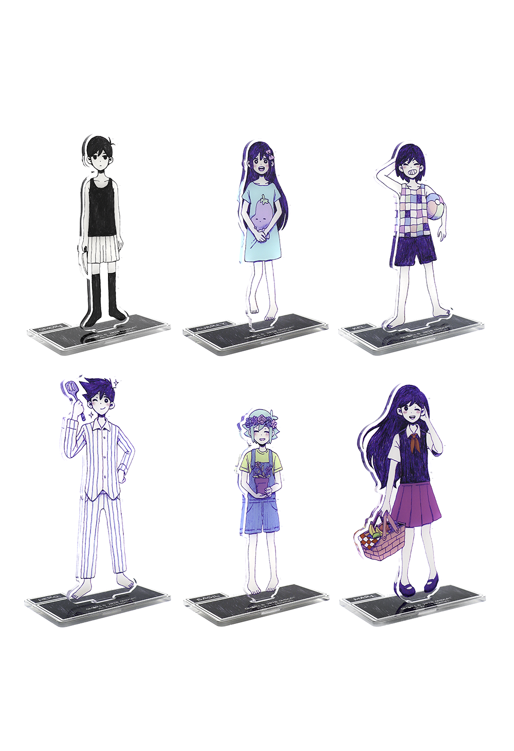 OMORI HEADSPACE Character Acrylic Stands – OMOCAT