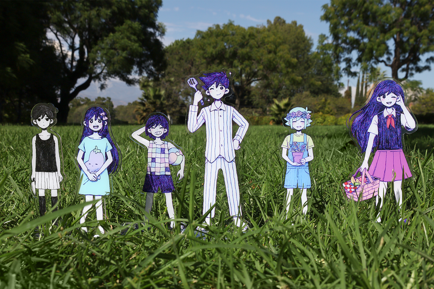 OMORI HEADSPACE Character Acrylic Stands – OMOCAT OMORI HEADSPACE Character Acrylic Stands – OMOCAT