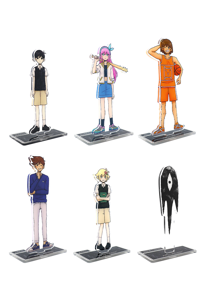 OMORI FARAWAY TOWN Character Acrylic Stands – OMOCAT OMORI FARAWAY TOWN Character Acrylic Stands – OMOCAT