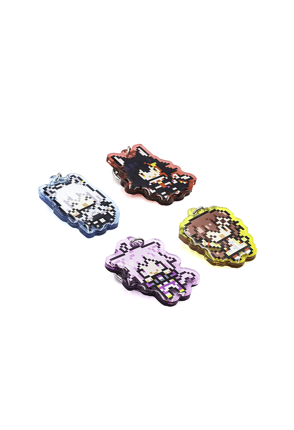 PIXEL hololive GAMERS Acrylic Keychain – OMOCAT PIXEL hololive GAMERS Acrylic Keychain – OMOCAT