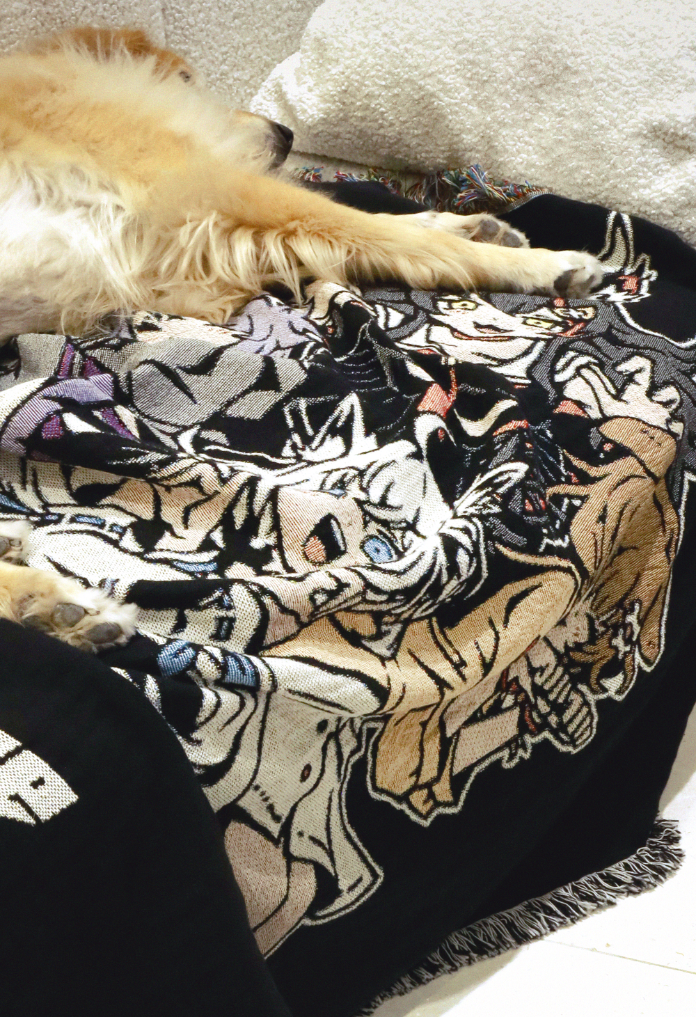 hololive GAMERS Woven Blanket OMOCAT