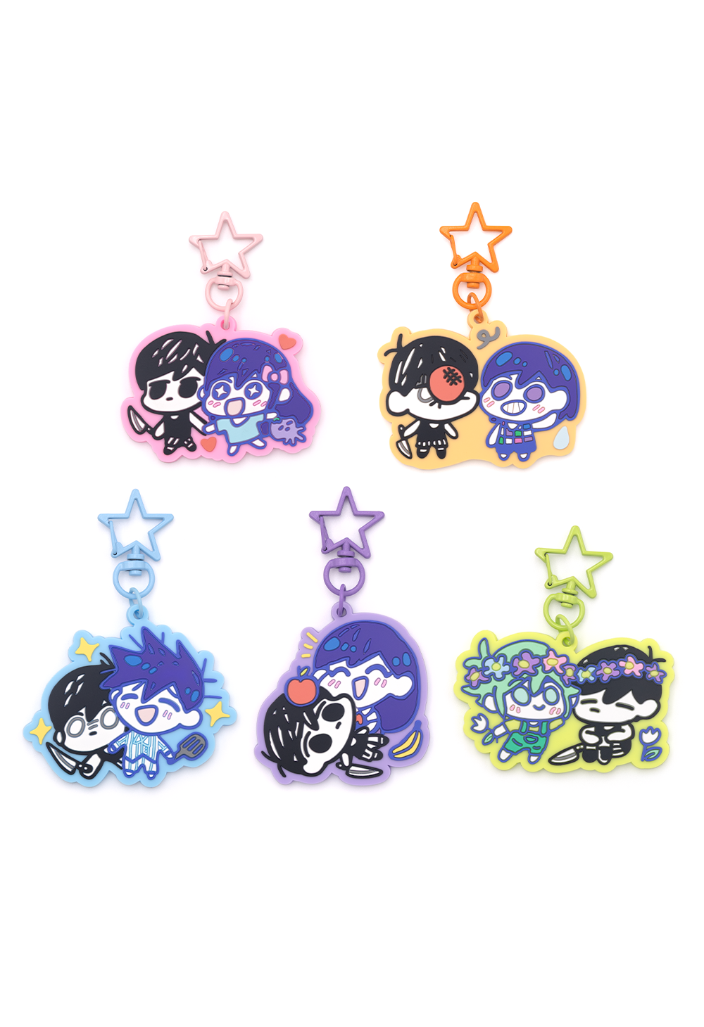 YOU TAGGED OMORI! Rubber Keychain Blind Bag – OMOCAT