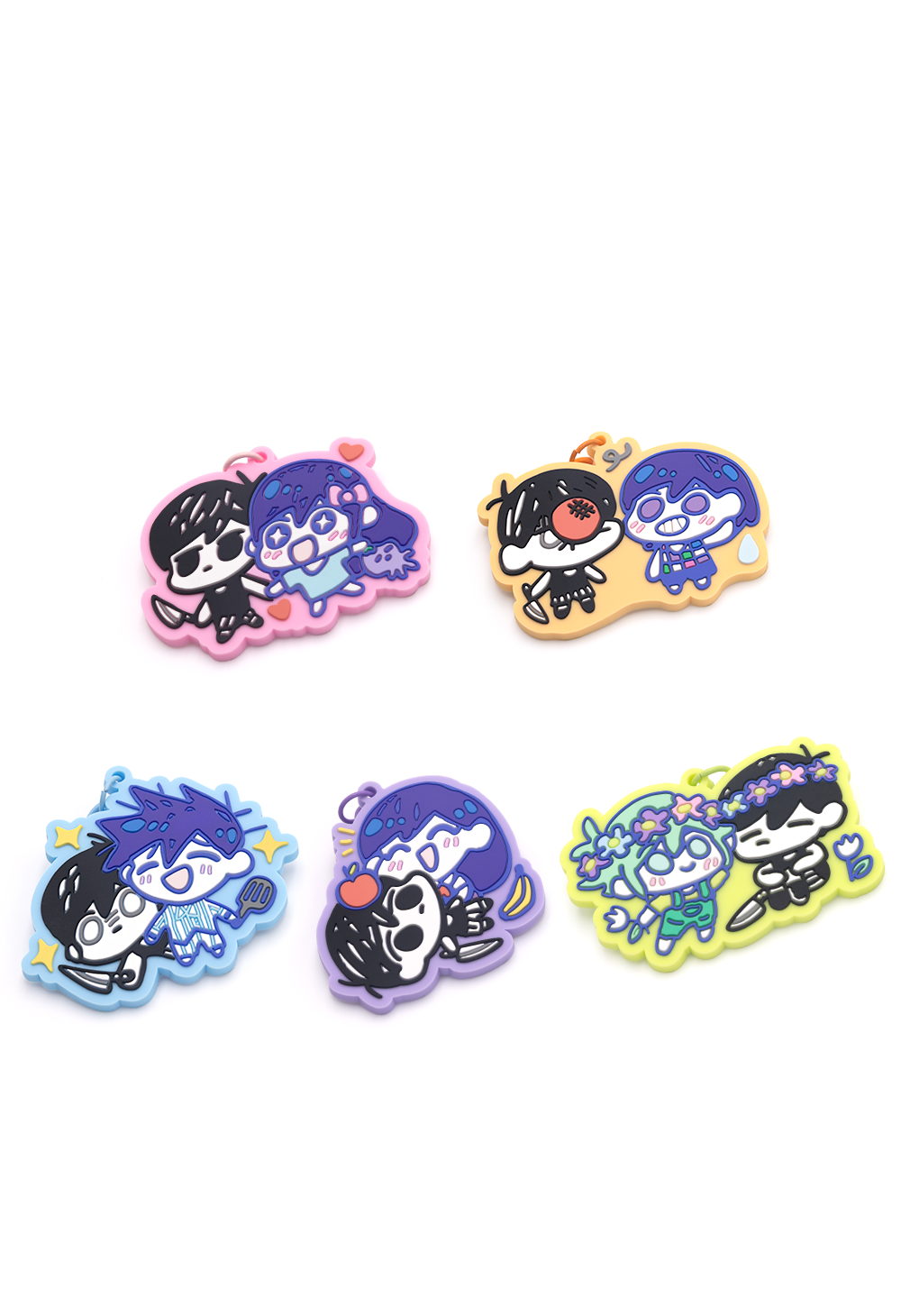 YOU TAGGED OMORI! Rubber Keychain Blind Bag – OMOCAT