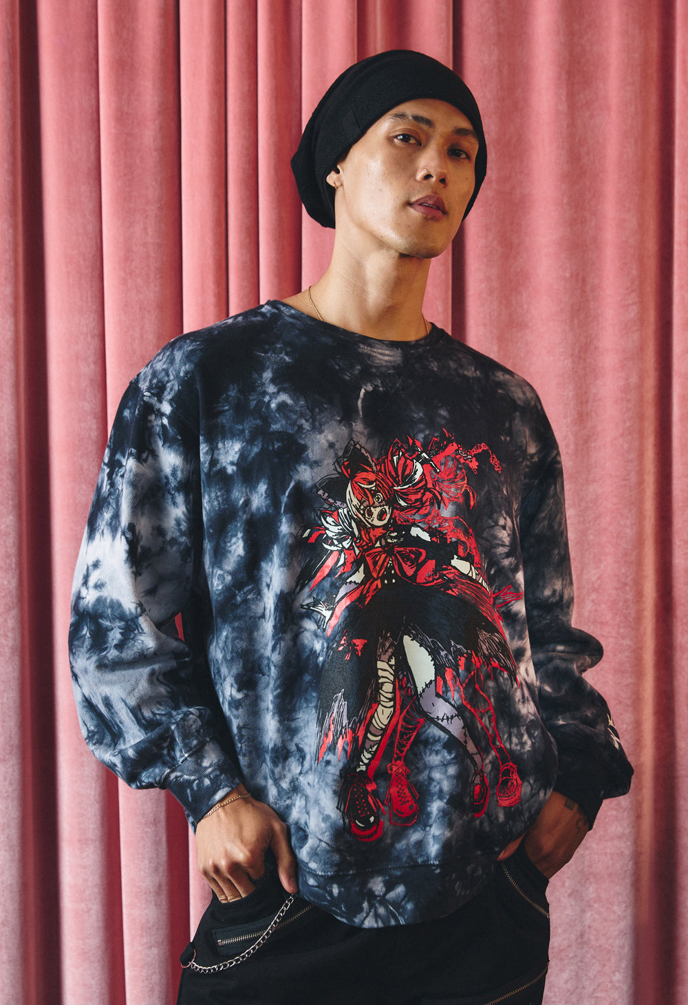 KUREIJI OLLIE holoMeet Tie-Dye Sweater – OMOCAT