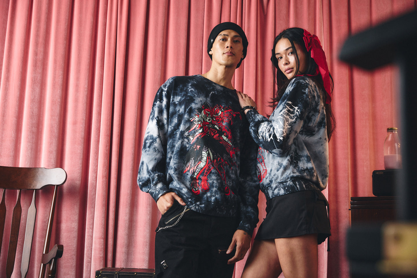 
                  
                    KUREIJI OLLIE holoMeet Tie-Dye Sweater
                  
                