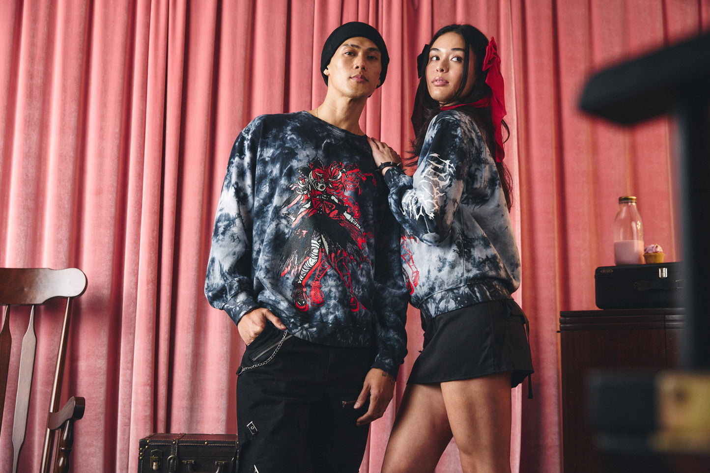 
                  
                    KUREIJI OLLIE holoMeet Tie-Dye Sweater
                  
                