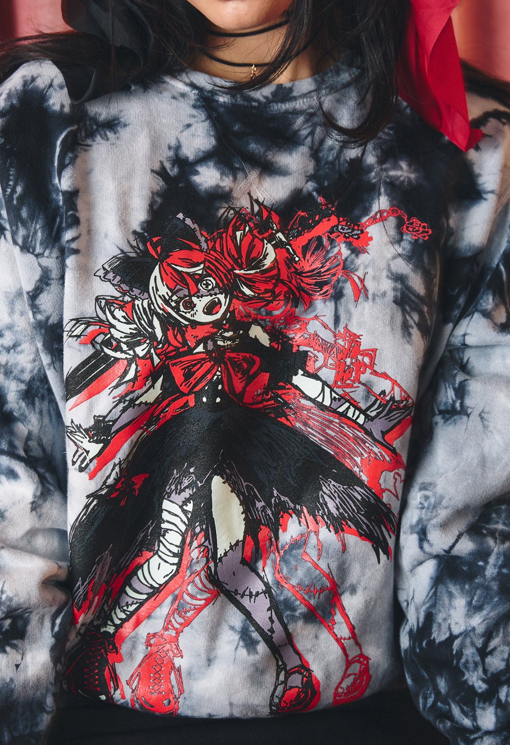
                  
                    KUREIJI OLLIE holoMeet Tie-Dye Sweater
                  
                