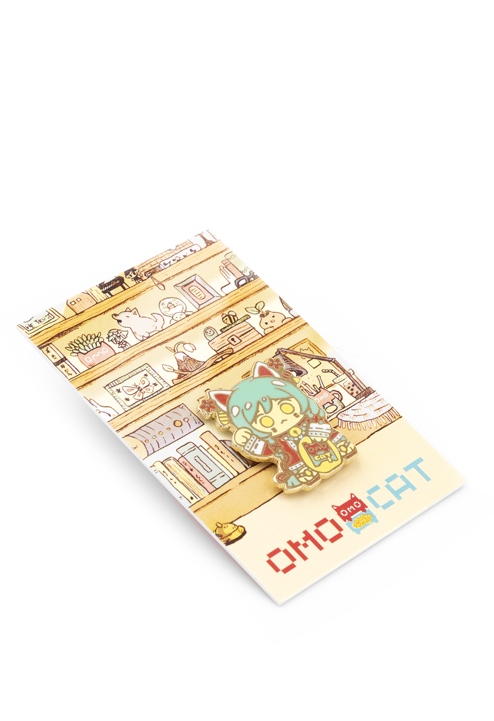 LUCKY OMOCAT Pin