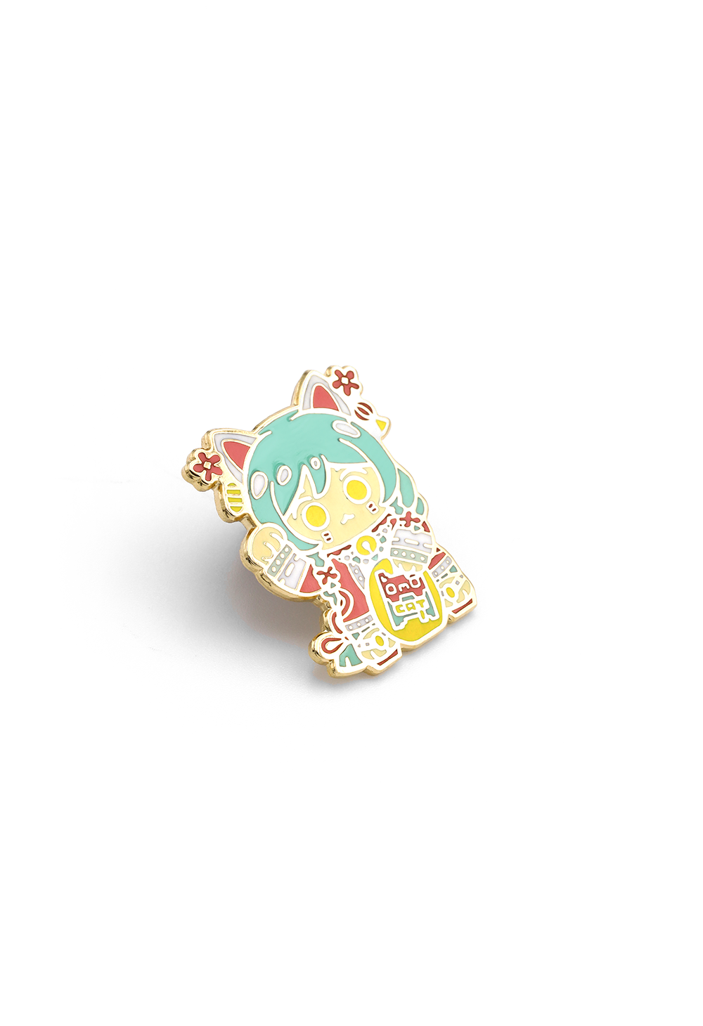 LUCKY OMOCAT Pin