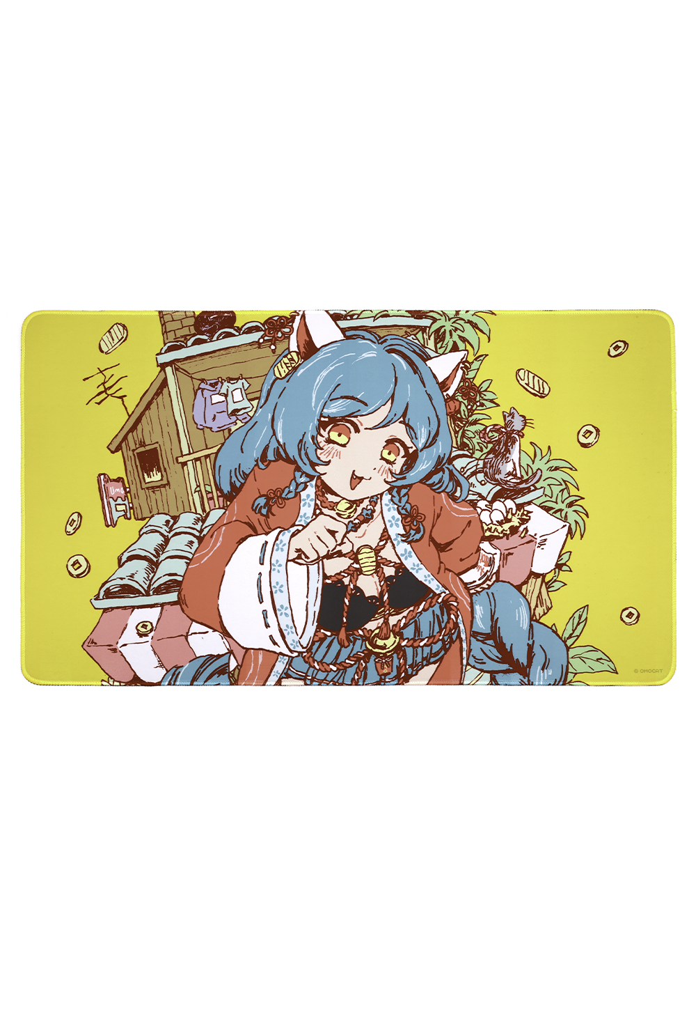 OMOCAT CATGIRL Desk Mat OMOCAT CATGIRL Desk Mat