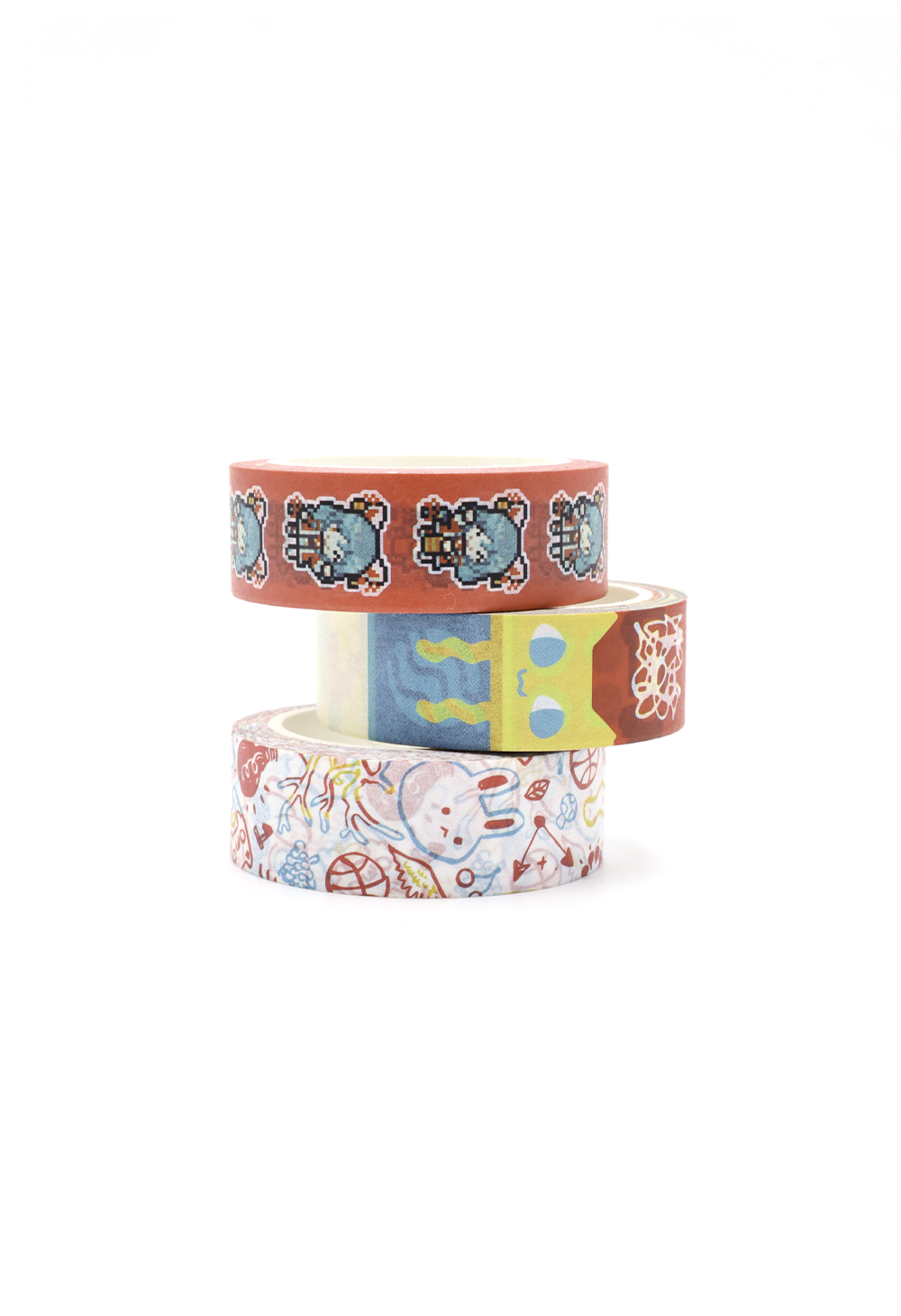 OMOCAT 10th Anniversary Washi Tape Set