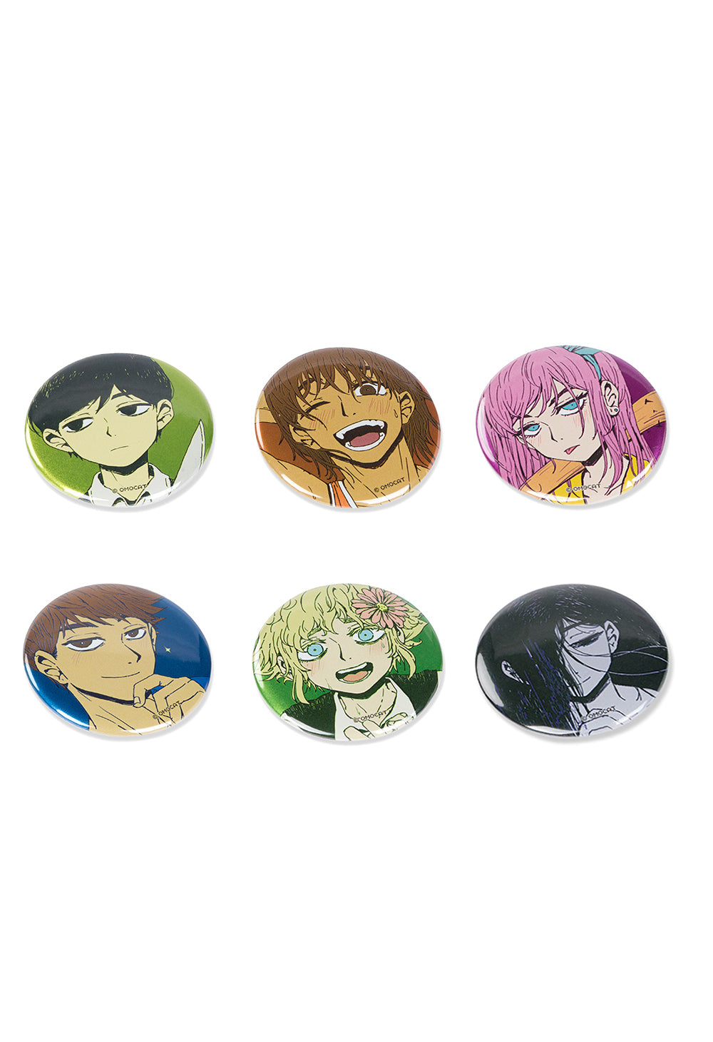 
                  
                    OMORI Illustration Glitter Button Pins
                  
                