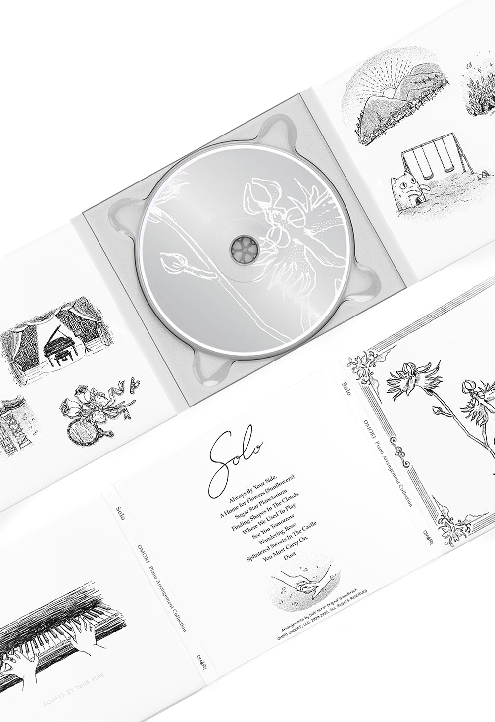 
                  
                    "Solo" OMORI Piano Arrangement CD (1-disc)
                  
                