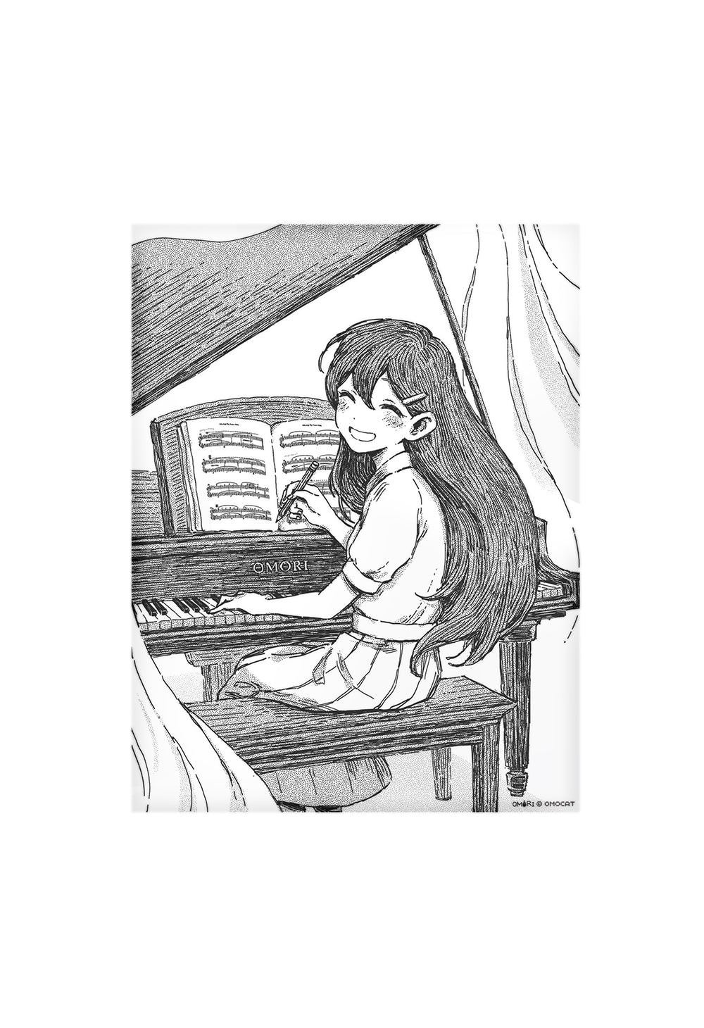 "Solo" OMORI Piano Arrangement Sheet Music Book
