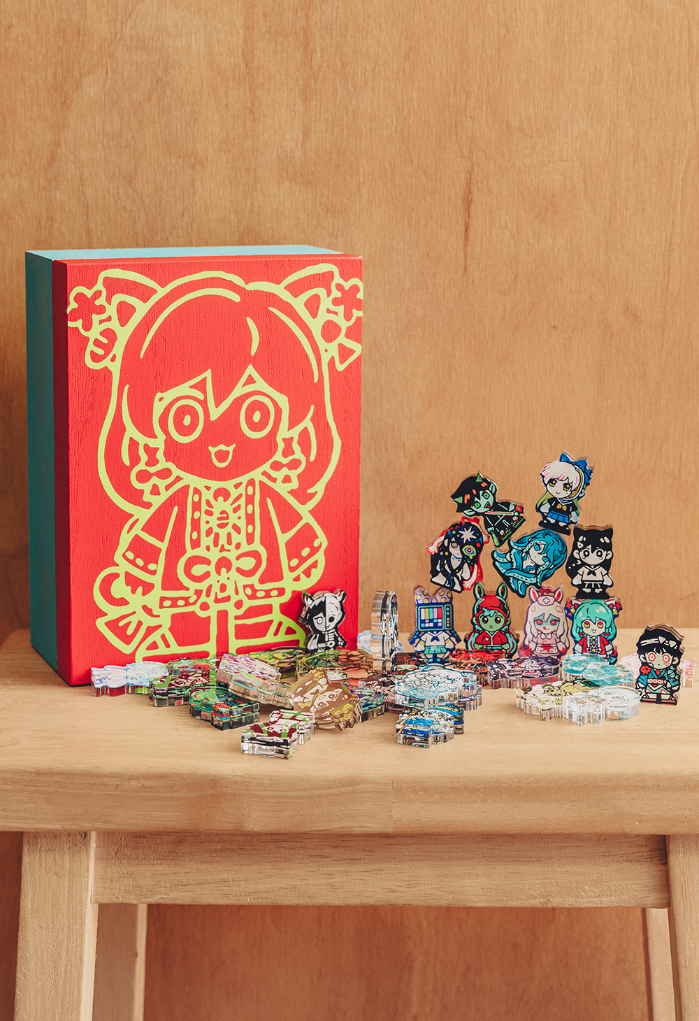 OMOCAT Original Characters Acrylic Blocks