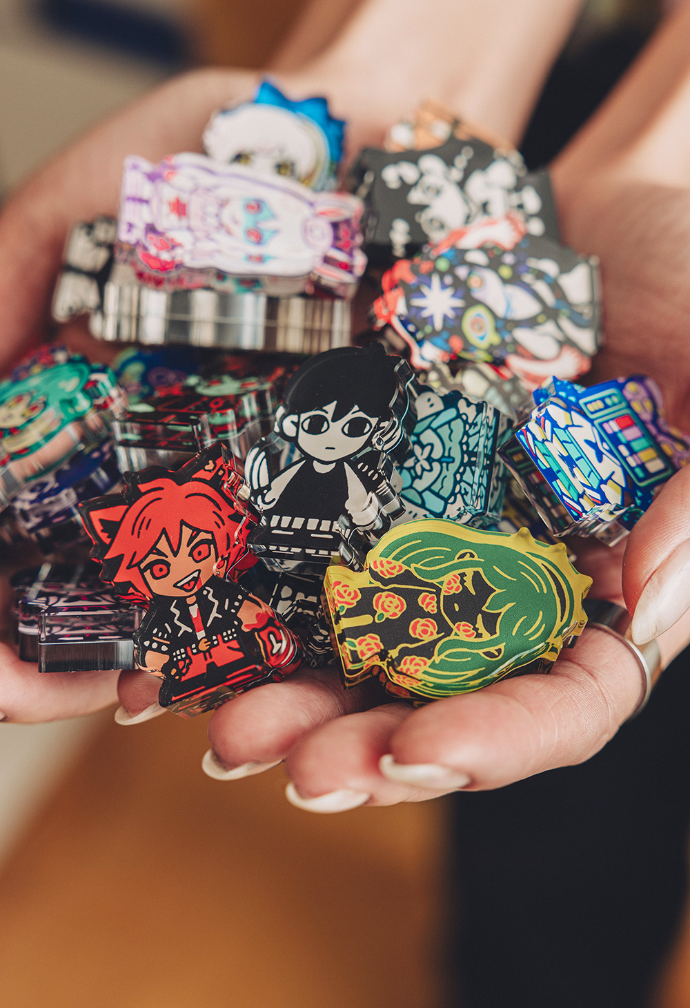 OMOCAT アクリルブロック ステッカー セット まとめ売り おまけ付 OMOCAT Original Characters Acrylic Blocks