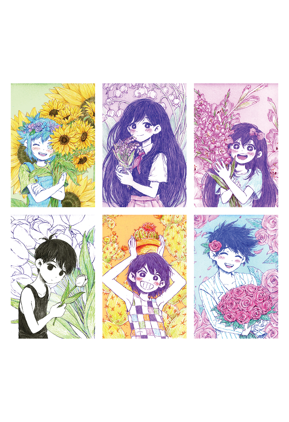 OMORI 2023 Birthdays Postcard Set – OMOCAT